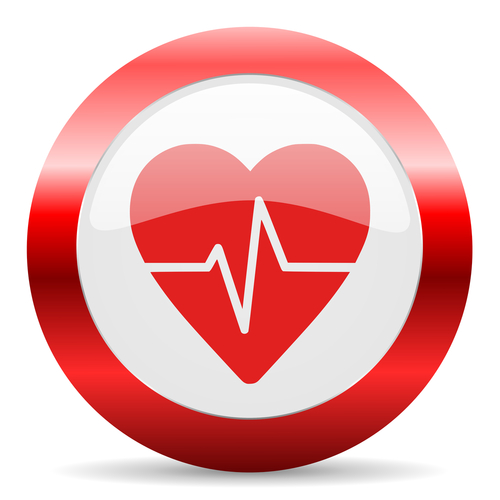 Heart with circle shutter